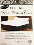 Better Home PEVA Fitted Mattress Cover Protector Waterproof Dust Free Bed Sheet (King) White