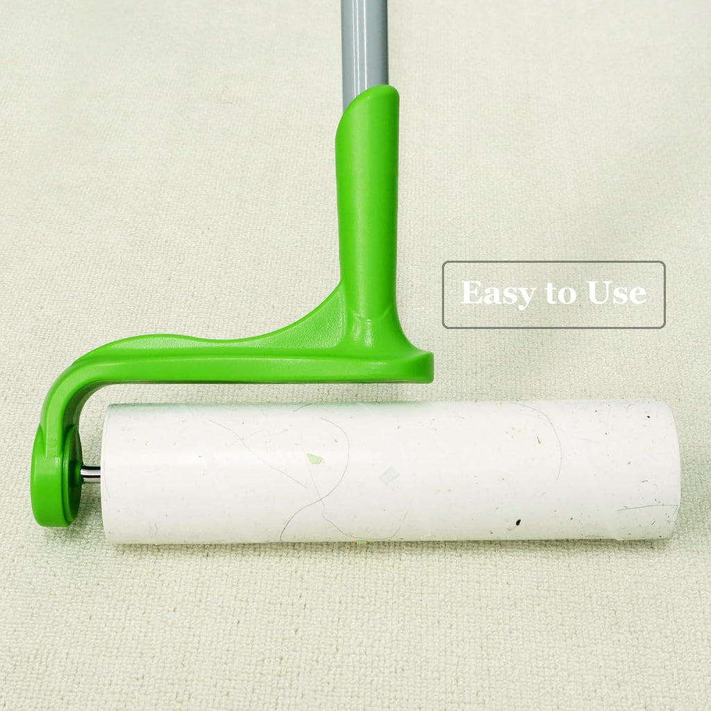 10 inch Lint Roller Refill Compatible with Large Mega 10 in Wide Lint Rollers, Pack of 4 Refills, 60 Sheets per Refill, Total 240 Extreme Stick Sheets