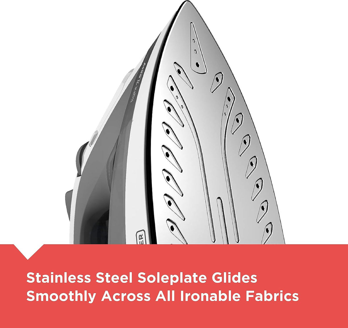 BLACK+DECKER Light 'N Easy Steam Iron with Stainless Soleplate