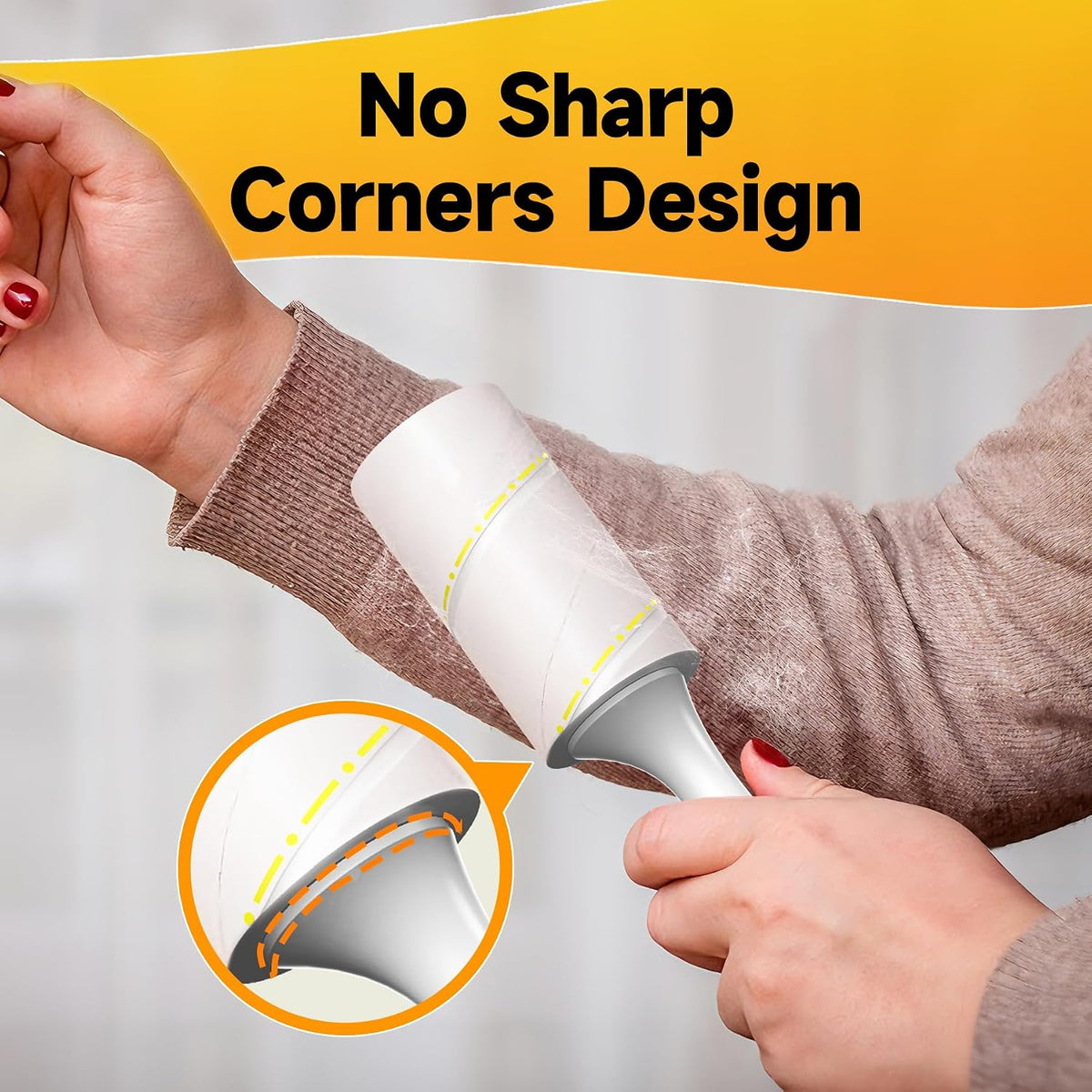 600 Sheets Extra Sticky Lint Roller for Pet Hair