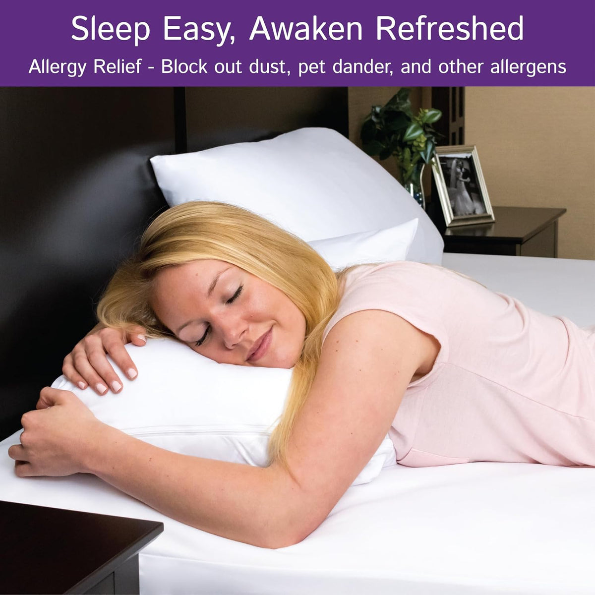 Twin Size Waterproof Mattress Protector - Fitted Sheet Style - Hypoallergenic Premium Quality Cover Protects Against Dust White