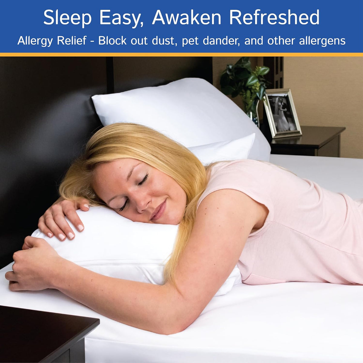 RV Short Queen Mattress Protector (60" Wx75 L) Waterproof Zippered Encasement Hypoallergenic Premium Bed Cover Protects Against Bedbugs Dust Allergies
