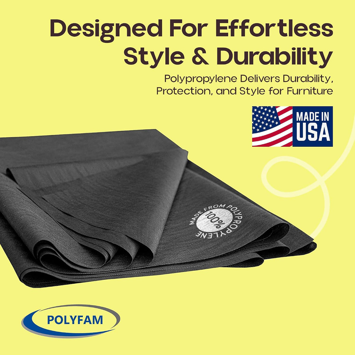 Bed Dust Cover – Bottom Cloth/Replacement Fabric for Underside of Mattress Box Spring or Foundation – Cambric Fabrics – Dust Covers-Upholstery Fabric for Bed, King/Cal-King 40" x 85"
