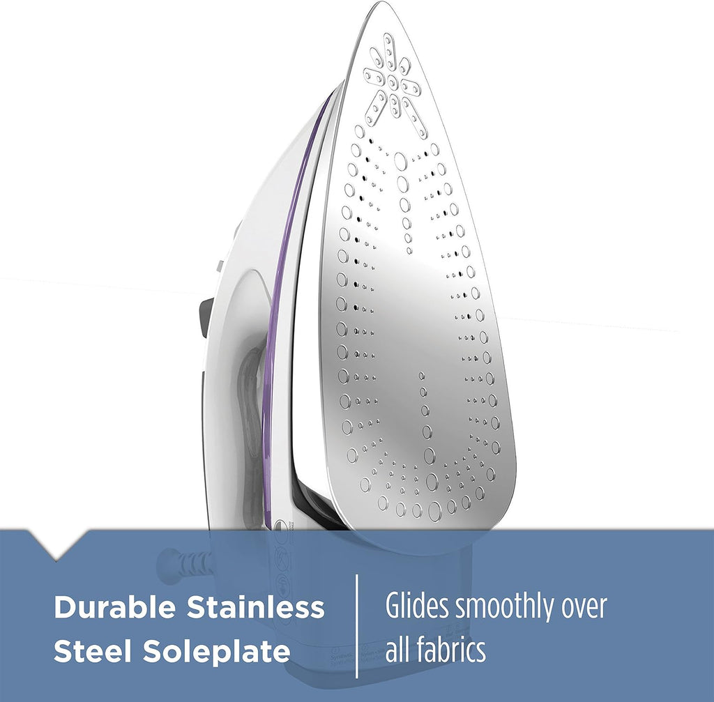 BLACK+DECKER Professional Steam Iron with Stainless Soleplate