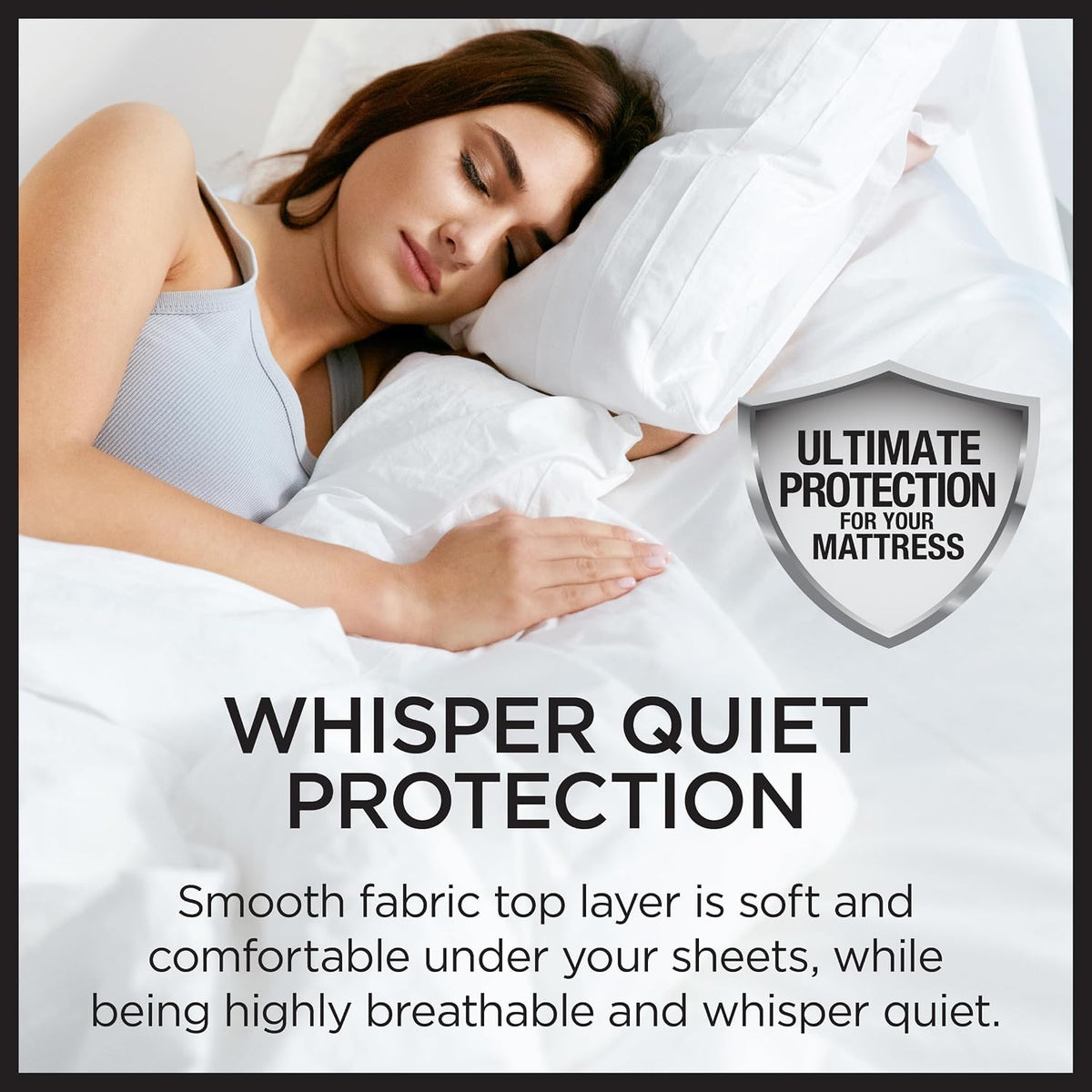 Protect-A-Bed Essential Waterproof Mattress Protector, Queen