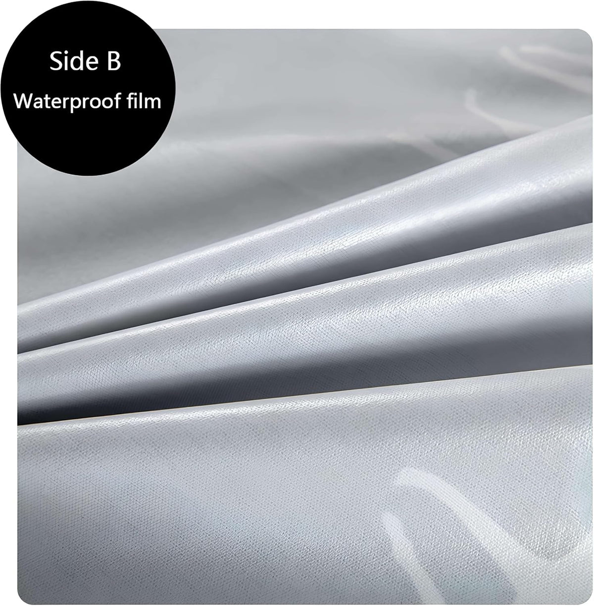 SIELUNO Waterproof Bed Sheet Flat Sheets Lightweight, Mattress Protector Sheet Bed Cover, Furniture Protector Covers for Queen Size Bed-H-230x300cm(90x118in)