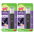 Scotch-Brite Retractable Lint Rollers 2-Pack, Portable Travel-Size Lint Removers for Pet Hair on Clothes, Furniture & Car, 3 in x 8.5 in Mini Rollers, 30 Sticky Sheets Each