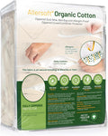 Allersoft|Unbleached Organic Cotton| Dust, Pet Dander, Feather and Pollen Allergy Control Comforter Protector & Duvet Cover