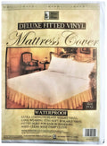 Better Home Fitted Mattress Protector Heavy-Duty Hypoallergenic Vinyl Cover, King
