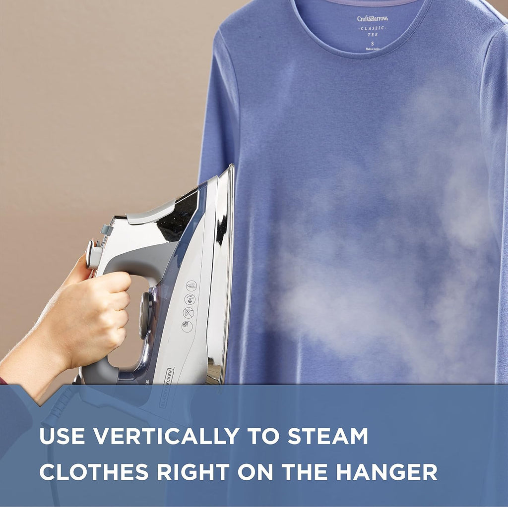 BLACK+DECKER Allure Professional Steam Iron for Clothes